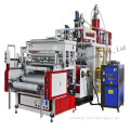 two layers stretch film machine for food packing